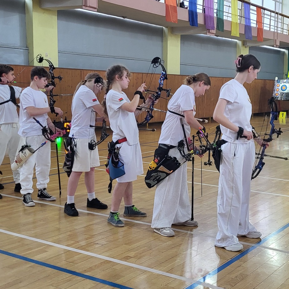 С 18 по 21 февраля  2026 года в г.Бобруйске  прошла спортакиада  Республики Беларусь  среди ДЮСШ по стрельбе из лука в помещении (юноши, девушки). 
